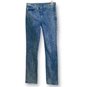 American Apparel The Slim Slack Jean 25 Vintage Unique Find Light Acid Wash